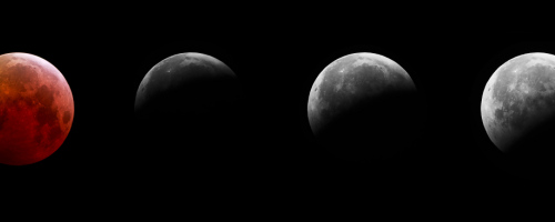 Éclipse totale de Lune, composition Éclipse totale de Lune, composition