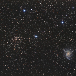 NGC 6946 + NGC 6939