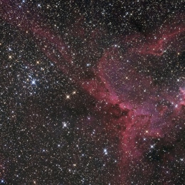 IC 1805, la nébuleuse du cœur