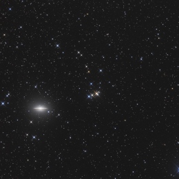 M 104, la galaxie du sombrero