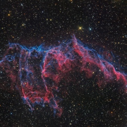 NGC 6992, la grande dentelle du Cygne