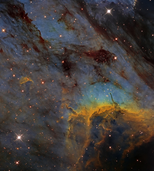 IC 5070, la nébuleuse du pélican - Observatoire astronomique Sirene