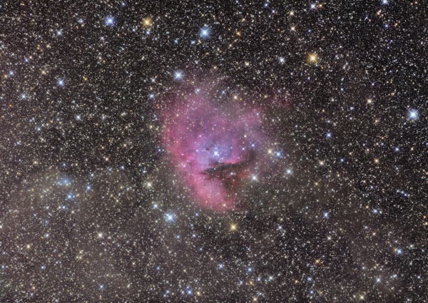 NGC 281, la nébuleuse Pacman