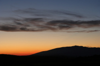 Mont Ventoux au coucher du Soleil