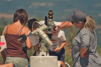 Observation des protubérances