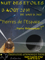 Pierres de l'espace...