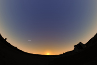 Hauteur du Soleil au maximum de l‘éclipse