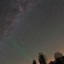 Repérage des constellations au laser