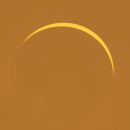Simulation de l‘éclipse vue depuis l'observatoire