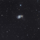 M 51, la galaxie des chiens de chasse